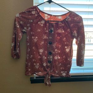 Womens Crop-Too type buisness shirt